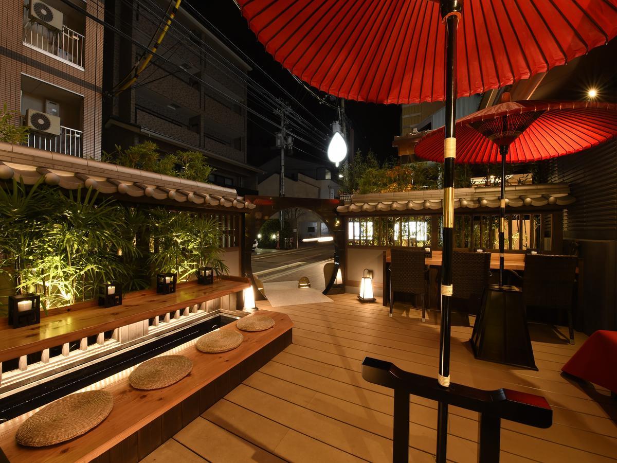 Capsule Hotel Anshin Oyado Premium Resort Kyoto Shijo Karasuma Exterior foto