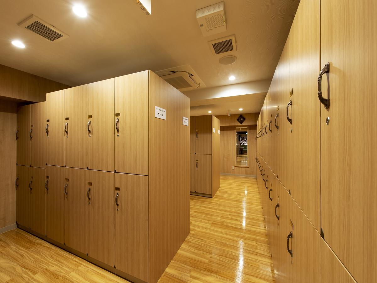 Capsule Hotel Anshin Oyado Premium Resort Kyoto Shijo Karasuma Exterior foto